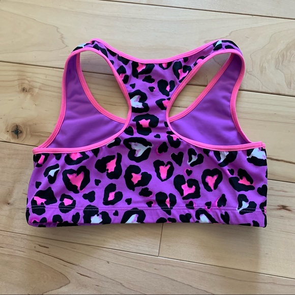 Justice Youth Racerback Sports Bra 🌺 Size 32 (14) - Picture 5 of 7